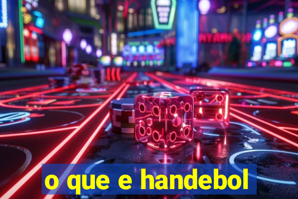 o que e handebol